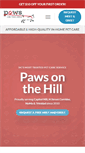 Mobile Screenshot of pawsonthehill.com